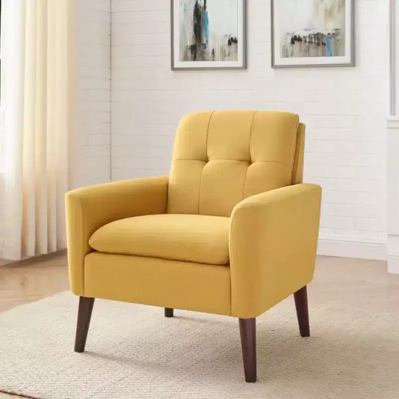 GDFStudio Belle Tufted Upholstered Armchair